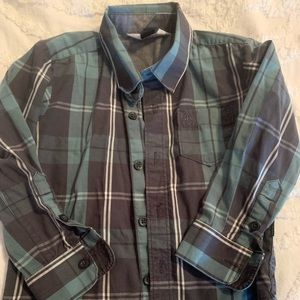Volcom Toddler Boys Plaid Long Sleeve Flannel